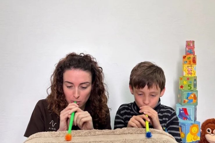 Fisioterapia respiratoria infantil en AIRA Tarragona