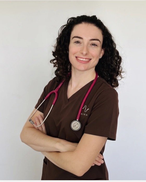 Andrea Martín, fisioterapeuta y responsable de AIRA Fisioterapia + Pilates